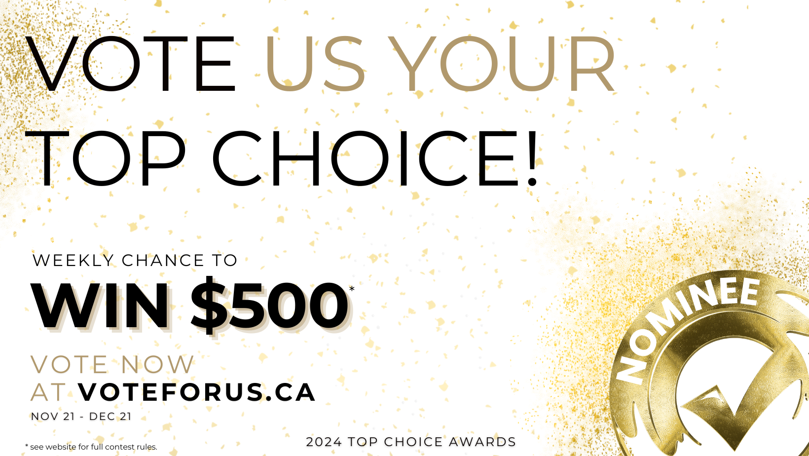 Top Choice 2024 Nominee Announcement